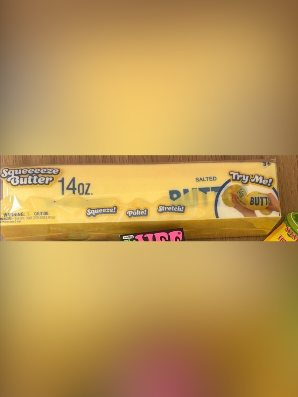 Squeezy HUGE Viral butter & 1 Groovy Glob (colour Varys) NEW. sealed.